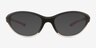Glide Gradient Black Alternative MaterialsSunglass Frames from EyeBuyDirect, Front View