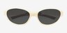 Glide Butter Yellow Alternative MaterialsSunglass Frames from EyeBuyDirect, Closed View