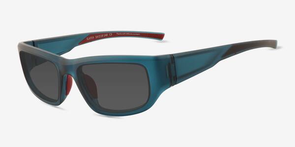 Matte Teal Slater -  Eco-friendly Sunglasses