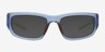 Slater Matte Blue Alternative MaterialsSunglass Frames from EyeBuyDirect, Front View
