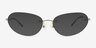 Drayton Matte Green MetalSunglass Frames from EyeBuyDirect, Front View