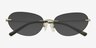 Drayton Matte Green MetalSunglass Frames from EyeBuyDirect, Closed View