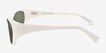 Knox White Alternative MaterialsSunglass Frames from EyeBuyDirect, Side View