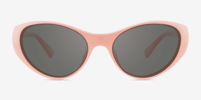 Knox Pink Eco-friendlySunglass Frames from EyeBuyDirect, Front View