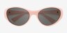 Knox Pink Eco-friendlySunglass Frames from EyeBuyDirect, Closed View