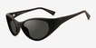 Knox Matte Black Alternative MaterialsSunglass Frames from EyeBuyDirect, Angle View