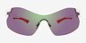 Rockwell Matte Clear Alternative MaterialsSunglass Frames from EyeBuyDirect, Front View