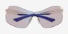 Rockwell White Alternative MaterialsSunglass Frames from EyeBuyDirect, Closed View