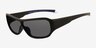 Cannon Matte Black Eco-friendlySunglass Frames from EyeBuyDirect, Angle View