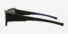 Cannon Matte Black Eco-friendlySunglass Frames from EyeBuyDirect, Side View
