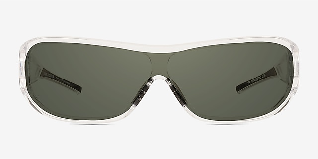 Cannon Clear Eco-friendlySunglass Frames from EyeBuyDirect, Front View