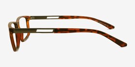 Voss Écailles Plastic-metal Montures de lunettes de vue d'EyeBuyDirect, Vue de Côté