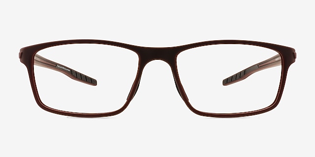 Slate Burgundy Alternative MaterialsEyeglass Frames from EyeBuyDirect, Front View