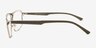 Vexler Silver MetalEyeglass Frames from EyeBuyDirect, Side View