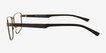 Titan Green MetalEyeglass Frames from EyeBuyDirect, Side View