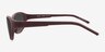 Vander Dark Purple Eco-friendlySunglass Frames from EyeBuyDirect, Side View