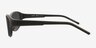 Vander Matte Black Eco-friendlySunglass Frames from EyeBuyDirect, Side View