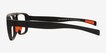 Juke Matte Black Alternative MaterialsEyeglass Frames from EyeBuyDirect, Side View