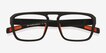 Juke Matte Black Alternative MaterialsEyeglass Frames from EyeBuyDirect, Closed View