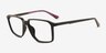 Raider Noir Matériaux biosourcésMontures de lunettes de vue d'EyeBuyDirect, Vue d'Angle