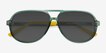 Steelman Green Alternative MaterialsSunglass Frames from EyeBuyDirect, Closed View