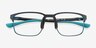 Icon Blue MetalEyeglass Frames from EyeBuyDirect, Closed View