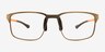 Icon Gris MétalMontures de lunettes de vue d'EyeBuyDirect, Vue de Face