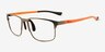 Icon Gris MétalMontures de lunettes de vue d'EyeBuyDirect, Vue d'Angle
