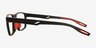 Elite Noir PlastiqueMontures de lunettes de vue d'EyeBuyDirect, Vue de Côté