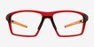 Mvp Red PlasticEyeglass Frames from EyeBuyDirect, Front View