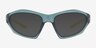 Finale Blue PlasticSunglass Frames from EyeBuyDirect, Front View