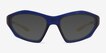 Finale Blue PlasticSunglass Frames from EyeBuyDirect, Front View