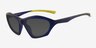 Finale Blue PlasticSunglass Frames from EyeBuyDirect, Angle View