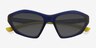 Finale Blue PlasticSunglass Frames from EyeBuyDirect, Closed View