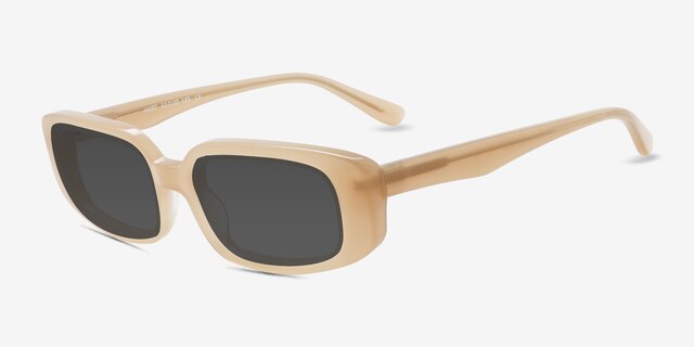 Hart Brown AcetateSunglass Frames from EyeBuyDirect, Angle View