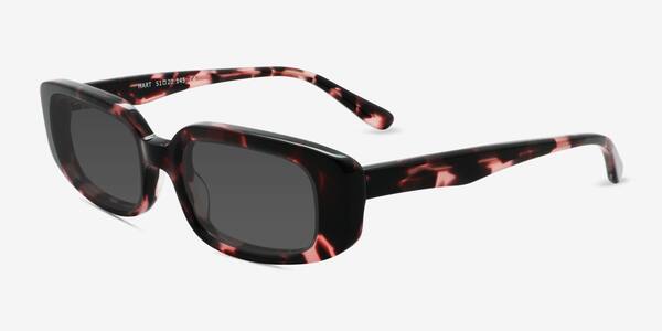 Pink Tortoise Hart -  Acétate Lunettes de soleil