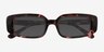 Hart Pink Tortoise AcetateSunglass Frames from EyeBuyDirect, Closed View