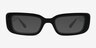 Norrie Black PlasticSunglass Frames from EyeBuyDirect, Front View