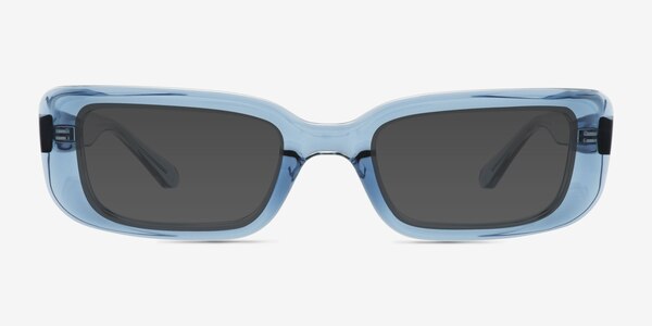 Norrie Bleu Plastique Soleil de Lunette de vue