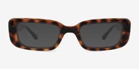 Norrie Écailles Plastique Soleil de Lunette de vue d'EyeBuyDirect, Vue de Face