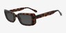 Norrie Tortoise PlasticSunglass Frames from EyeBuyDirect, Angle View