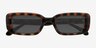 Norrie Tortoise PlasticSunglass Frames from EyeBuyDirect, Closed View