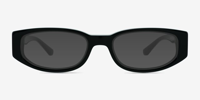 Scott Black AcetateSunglass Frames from EyeBuyDirect, Front View