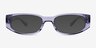 Scott Purple AcetateSunglass Frames from EyeBuyDirect, Front View