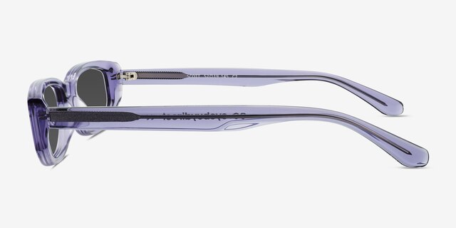 Scott Purple AcetateSunglass Frames from EyeBuyDirect, Side View