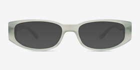 Scott Vert Acétate Soleil de Lunette de vue d'EyeBuyDirect, Vue de Face