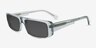 Evert Gray AcetateSunglass Frames from EyeBuyDirect, Angle View
