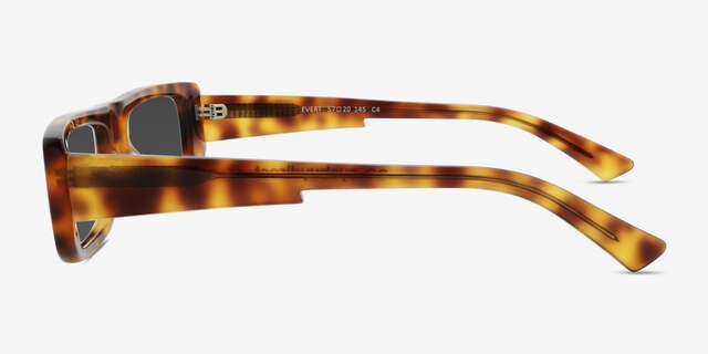 Evert Tortoise AcetateSunglass Frames from EyeBuyDirect, Side View