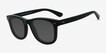 Nevada Matte Black AcetateSunglass Frames from EyeBuyDirect, Angle View