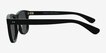 Nevada Matte Black AcetateSunglass Frames from EyeBuyDirect, Side View